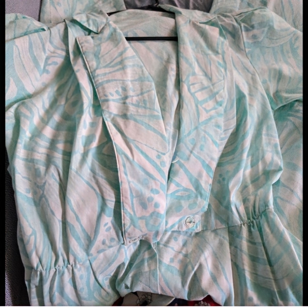 Miami Vice Era Mint Green Jumpsuit
